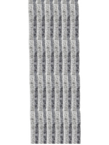 Kotki zasłona do drzwi przyczepy kampera 56x185 cm szaro/ciemnoszare - Arisol