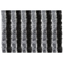 Kotki zasłona do drzwi przyczepy kampera 56x185 cm ciemnoszaro/czarne - Arisol