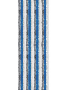 Kotki zasłona do drzwi przyczepy kampera 56x185 cm ciemnoszaro/niebiesko/białe - Arisol