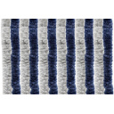 Kotki zasłona do drzwi przyczepy kampera 56x205 cm szaro/granatowe - Arisol