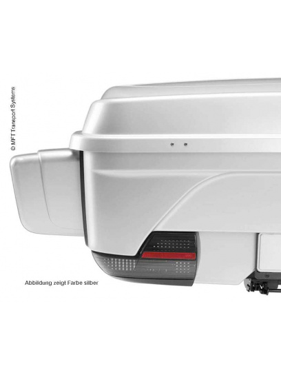 Przedłużka system rozbudowy do baxa kufra BackBox na narty/snowboard czarna 2 szt. - MFT