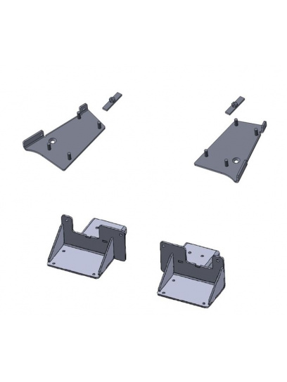 Zestaw adapterów podnośnika samochodowego Autolift do Fiat Ducato X290 z kołem zapasowym + AdBlue - Carbest