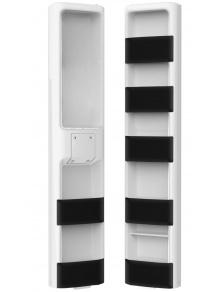 Szafka łazienkowa obrotowa Voila Colonna biało/czarna