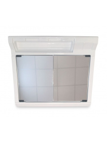 Dwudrzwiowa szafka łazienkowa z lustrem Specchiera Assiemata