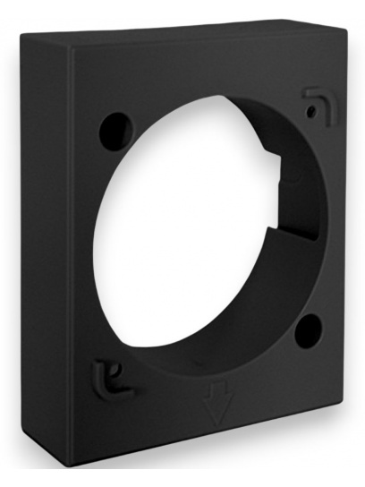 Ramka naścienna do panelu sterującego czarna - Truma