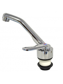 Bateria jednouchwytowa Florenz ciepła/zimna woda chrom - Comet