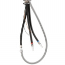 Bateria jednouchwytowa Capri z słuchawka prysznicową Piccina ciepła/zimna woda czarna - Comet