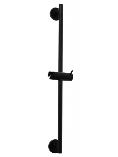 Drążek prysznicowy Sienna Ø18x610 mm czarny - Comet