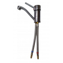 Bateria jednouchwytowa metalowa Stilo 120 mm ciepła/zimna woda chrom - Comet