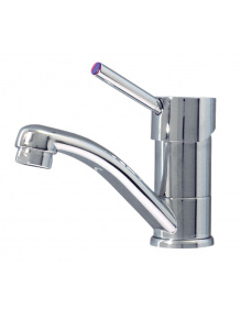 Bateria jednouchwytowa metalowa Stilo 120 mm ciepła/zimna woda chrom - Comet