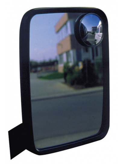 Lusterko szerokokątne samoprzylepne Ø51 mm - Carbest