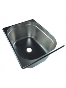 OUTLET - Zlewozmywak prostokątny, umywalka do kampera przyczepy 32,5 x 26,5 x 15 cm