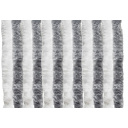 Kotki zasłona do drzwi przyczepy kampera 56x205cm biało/ciemnoszare - Arisol