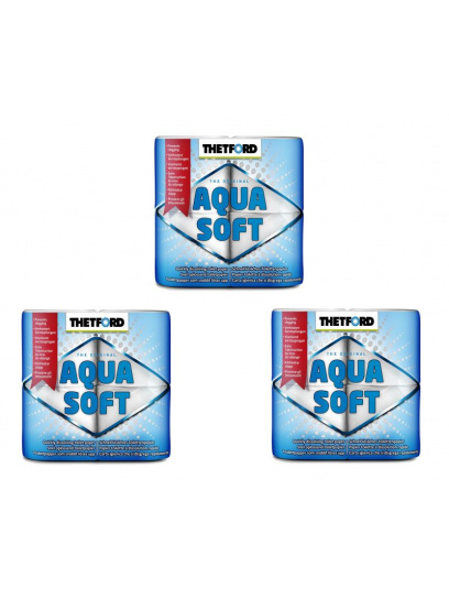 Papier toaletowy Aqua Soft 12 szt./ 3 opakowania - Thetford
