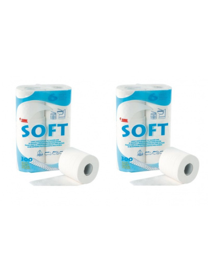 Papier toaletowy Soft 12 rolek - Fiamma