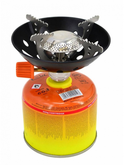Kuchenka gazowa kempingowa Wind Shield + kartusz gazowy ElicoCamp 300 g - Elico