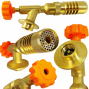 Palnik gazowy wielofunkcyjny gwintowany RK-5003 + 2x kartusz gazowy ElicoTech 600 ml - Elico