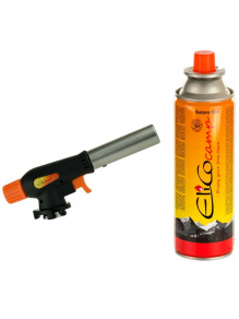 Palnik gazowy wielofunkcyjny bagnetowy RK-3128 + kartusz gazowy ElicoCamp 220 g - Elico