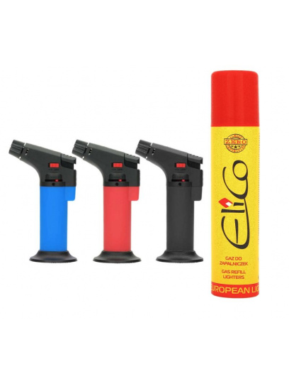 Palnik gazowy uniwersalny RK-3001 Blue Torch + gaz 90 ml - Elico