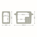 Przenośna lodówka kompresorowa CFF20 12/230 V - Dometic