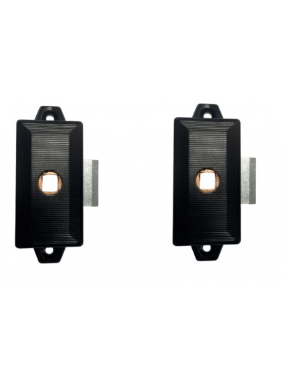 2szt Zamek do łazienki lub szafy w przyczepie kpl Bar Lock - Fawo