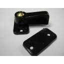 3szt Blokada drzwi plastikowa czarna - Fawo