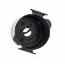 6szt Osłona gniazda Schuko Isobox czarna - Fawo