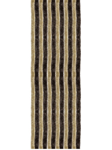 Kotki zasłona do drzwi przyczepy kampera 56x205 cm beżowo/brązowe - Arisol