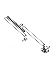 Słupek boczny do markizy Revo Zip 310-450 cm lewy - Dometic