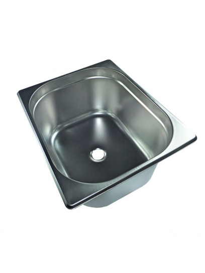 OUTLET - Zlewozmywak prostokątny, umywalka do kampera przyczepy 32,5 x 26,5 x 15 cm