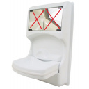 OUTLET - Szafka łazienkowa - z umywalką i lustrem