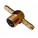 Dwójnik rozdzielacz gazu na dwie butle