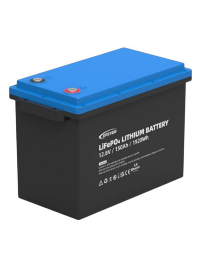 Akumulator litowy LiFePO4 12,8 V 150 Ah IP65 z matą grzewczą - Epever
