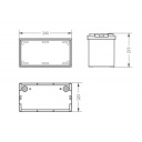 Akumulator litowy LiFePO4 12,8 V 100 Ah IP65 z matą grzewczą - Epever