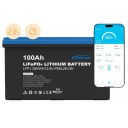 Akumulator litowy LiFePO4 12,8 V 100 Ah IP65 z matą grzewczą - Epever