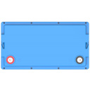 Akumulator litowy LiFePO4 12,8 V 100 Ah IP65 z matą grzewczą - Epever