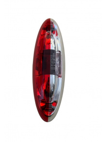 OUTLET - Lampa obrysowa biało/czerwona Roller Team CI NobelART - Jokon