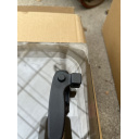 OUTLET - Szyba do okna uchylnego S4 700x500 + podnośniki + klamka - Dometic