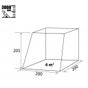 Namiot na tylną klapę Foyer do samochodu Ford Transit/Turneo od 2023 - Brunner