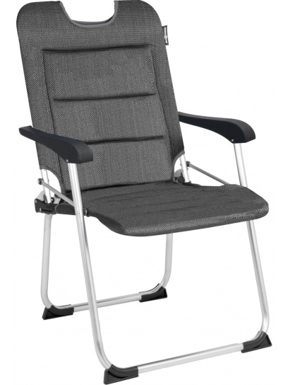 Krzesło turystyczne składane Sangria Van Dark Grey - Brunner