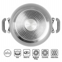 Zestaw garnków Fusion Magnetic 7+1 Ø20 cm - Brunner