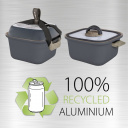 Zestaw garnków Torralta Square 20x20 cm - Brunner