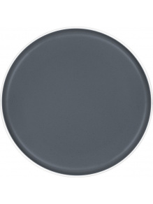 Talerz z melaminy obiadowy Trilogy Dark Ø25 cm - Brunner