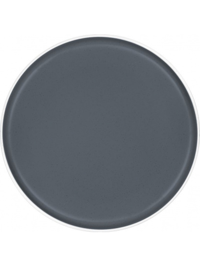 Talerz z melaminy obiadowy Trilogy Dark Ø25 cm - Brunner