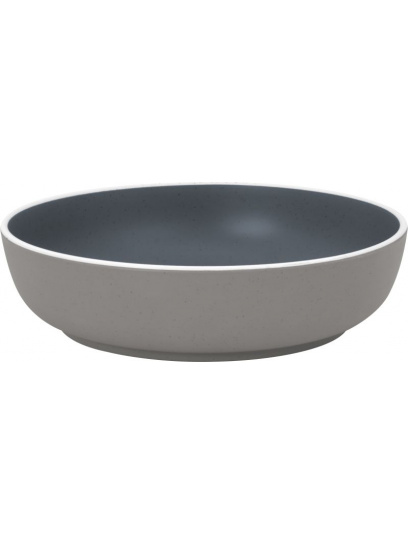 Talerz z melaminy głęboki Trilogy Dark Ø20 cm - Brunner