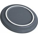 Talerz z melaminy deserowy Trilogy Grey Ø20 cm - Brunner