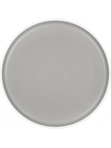 Talerz z melaminy deserowy Trilogy Grey Ø20 cm - Brunner