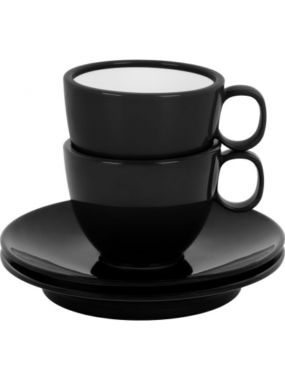 Zestaw filiżanek z melaminy Set Espresso Enigma 100 ml 2 szt. - Brunner