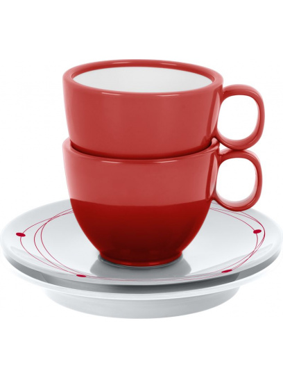 Zestaw filiżanek z melaminy Set Espresso Cosmic 100 ml 2 szt. - Brunner