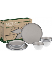 Zestaw obiadowy z melaminy Midday Iconic Compack - Brunner
